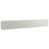 Bordures de pelouse 30 pcs 15x103 cm acier inoxydable 