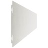 Bordures de pelouse 30 pcs 15x103 cm acier inoxydable 