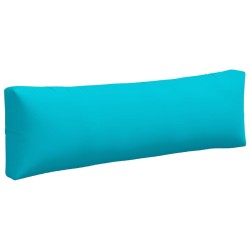 Coussins de palette lot de 3 turquoise tissu Oxford 