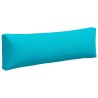 Coussins de palette lot de 3 turquoise tissu Oxford 
