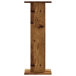 Supports de haut-parleurs 2 pcs vieux bois bois d'ingénierie 