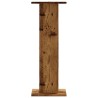 Supports de haut-parleurs 2 pcs vieux bois bois d'ingénierie 