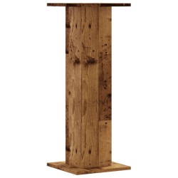 Supports de haut-parleurs 2 pcs vieux bois bois d'ingénierie 