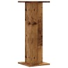 Supports de haut-parleurs 2 pcs vieux bois bois d'ingénierie 