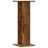 Supports pour plantes 2 pcs vieux bois bois d'ingénierie 