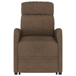 Fauteuil Marron Tissu 