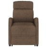 Fauteuil Marron Tissu 