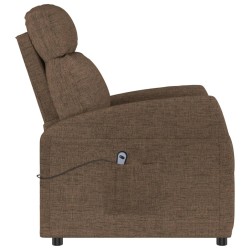 Fauteuil Marron Tissu 