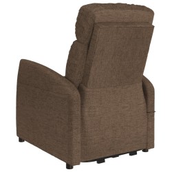 Fauteuil Marron Tissu 