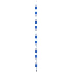 Corde de sécurité de séparation de piscine 6 m Plastique 