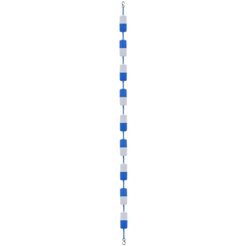 Corde de sécurité de séparation de piscine 6 m Plastique 