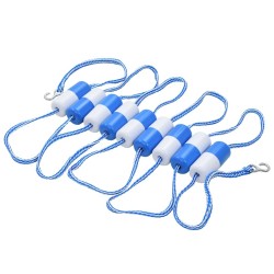 Corde de sécurité de séparation de piscine 6 m Plastique 
