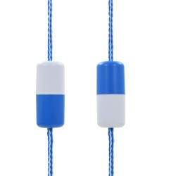 Corde de sécurité de séparation de piscine 6 m Plastique 