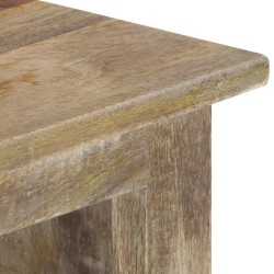 Meuble TV 110x30x50 cm Bois massif de manguier 