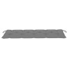 Banc de jardin empilable et coussin 159 cm Bois de teck massif 