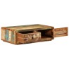 Table basse 89x55x29 cm bois de récupération massif 