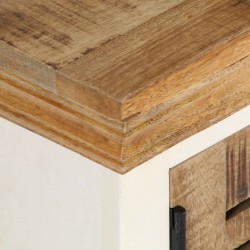 Meuble TV 118x30x40 cm Bois de manguier massif 