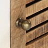Meuble TV 118x30x40 cm Bois de manguier massif 
