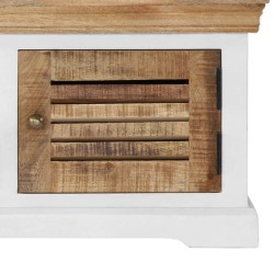 Meuble TV 118x30x40 cm Bois de manguier massif 