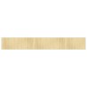 Tapis rectangulaire naturel clair 70x500 cm bambou 