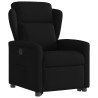 Fauteuil inclinable noir tissu 