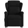 Fauteuil inclinable noir tissu 