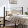 Tête de lit chêne sonoma 107 cm bois d'ingénierie et acier 