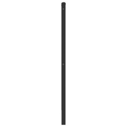Tête de lit chêne sonoma 107 cm bois d'ingénierie et acier 