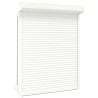 Volet roulant aluminium 120x150 cm blanc 