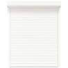 Volet roulant aluminium 120x150 cm blanc 