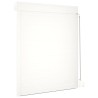 Volet roulant aluminium 120x150 cm blanc 
