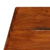 Table basse Bois d'acacia solide avec finition miel 110x55x35cm 