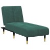 Ensemble de canapés 2 pcs vert foncé velours 