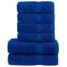 Ensemble de serviettes de qualité supérieure SOLUND 6 pcs bleu 