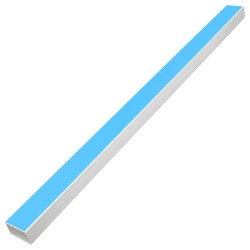 Goulotte de câble auto-adhésive 100x40 mm 10 m PVC 