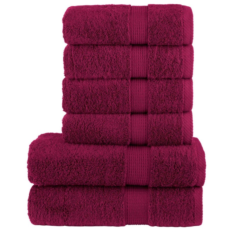 Ensemble de serviettes de qualité supérieure SOLUND 6 pcs 
