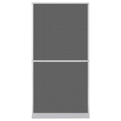 Moustiquaire blanche à charnière pour portes 120 x 240 cm 