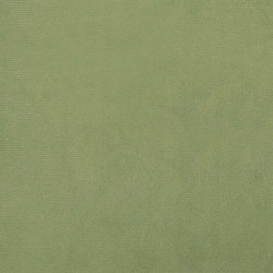 Tabouret rond Vert moutarde Velours 