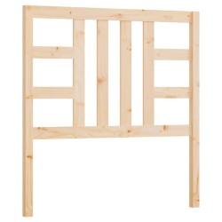 Tête de lit 106x4x100 cm Bois massif de pin 