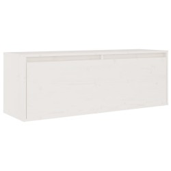Meubles TV 5 pcs Blanc Bois massif de pin 