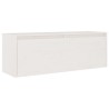 Meubles TV 5 pcs Blanc Bois massif de pin 