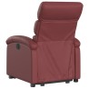 Fauteuil inclinable Rouge bordeaux Similicuir 