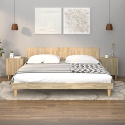 Tables de chevet 2 pcs Chêne Sonoma Bois d'ingénierie 