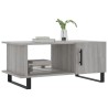 Table basse sonoma gris 90x50x40 cm bois d'ingénierie 