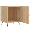 Table de chevet chêne sonoma 40x40x50 cm bois d’ingénierie 