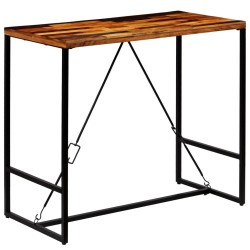 Table de bar Bois de récupération massif 120x60x106 cm 