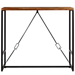 Table de bar Bois de récupération massif 120x60x106 cm 