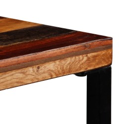 Table de bar Bois de récupération massif 120x60x106 cm 