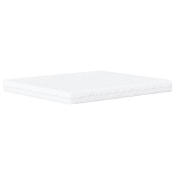 Matelas en mousse blanc 180x220 cm dureté H2 H3 
