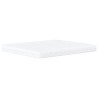 Matelas en mousse blanc 180x220 cm dureté H2 H3 